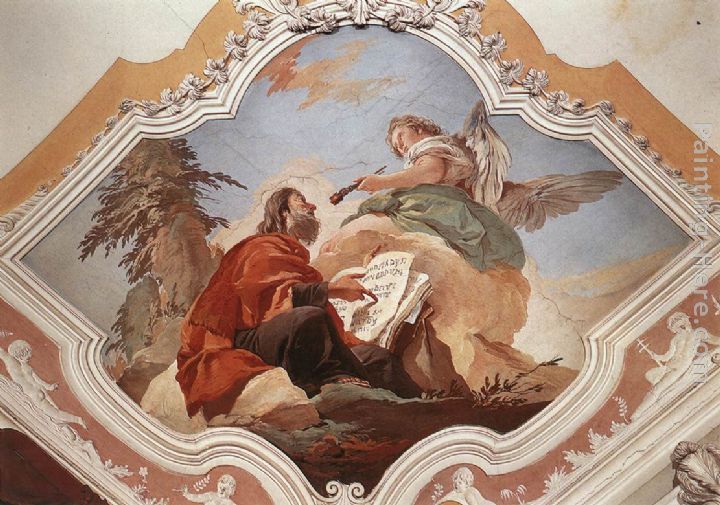 The Prophet Isaiah painting - Giovanni Battista Tiepolo The Prophet Isaiah art painting